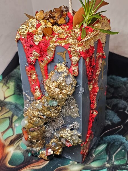 Jaunā gada veiksmes svece. 🐍