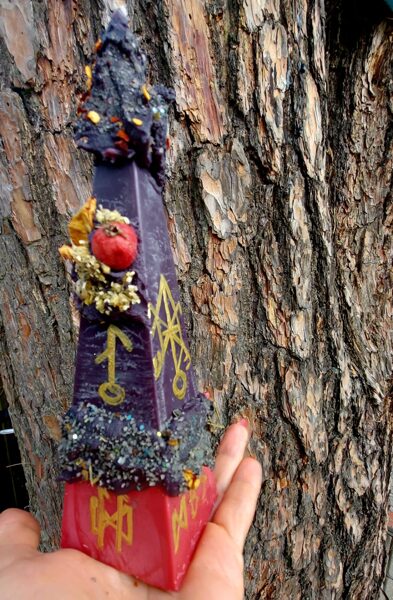 Sievietes laimes svece